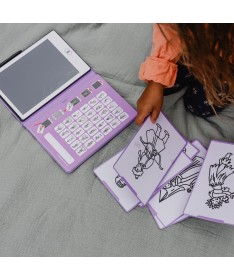 KIDYDRAW-MINI - Tablette à dessins - 30 Princesses