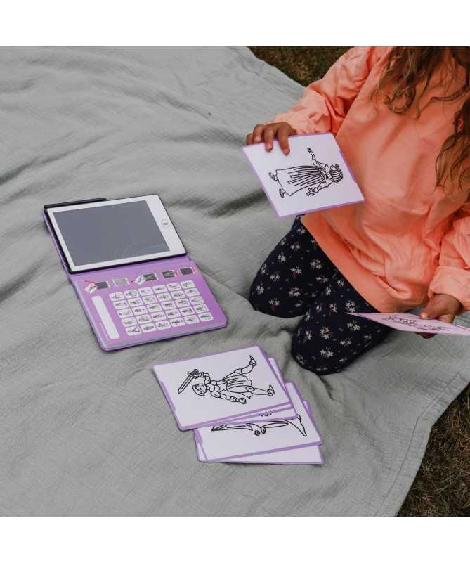 KIDYDRAW-MINI - Tablette à dessins - 30 Princesses