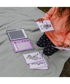 KIDYDRAW-MINI - Tablette à dessins - 30 Princesses