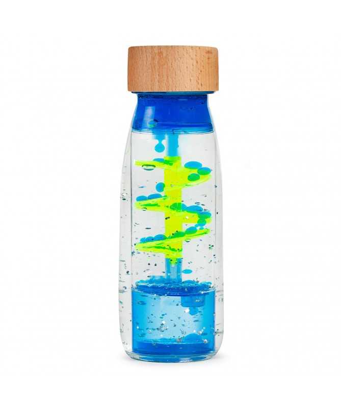 Sensory Bottle - Bouteille sensorielle Spirale bleue Sensory Bottle - Bouteille sensorielle Spirale bleue