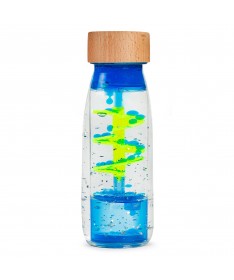 Sensory Bottle - Bouteille sensorielle Spirale bleue