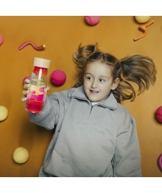 Sensory Bottle - Bouteille sensorielle Spirale rose