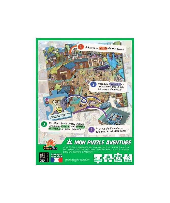 Mon puzzle aventure : Petits détectives Mon puzzle aventure : Petits détectives