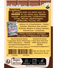 Opération Zèbre ext. Cuisine