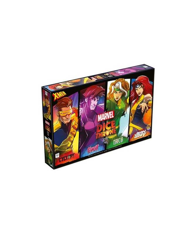 Dice Throne Marvel - Cyclope, Gambit, Malicia, Jean Grey