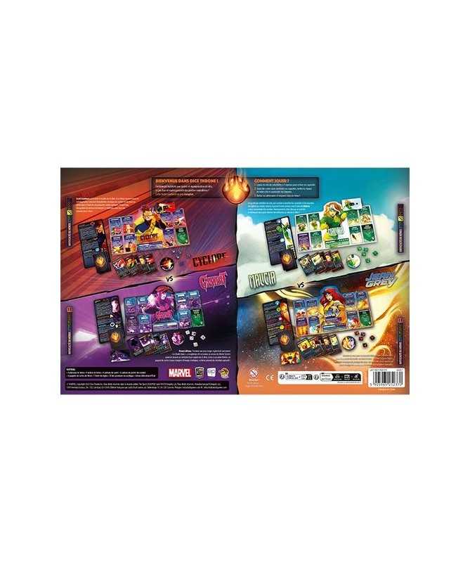 Dice Throne Marvel - Cyclope, Gambit, Malicia, Jean Grey