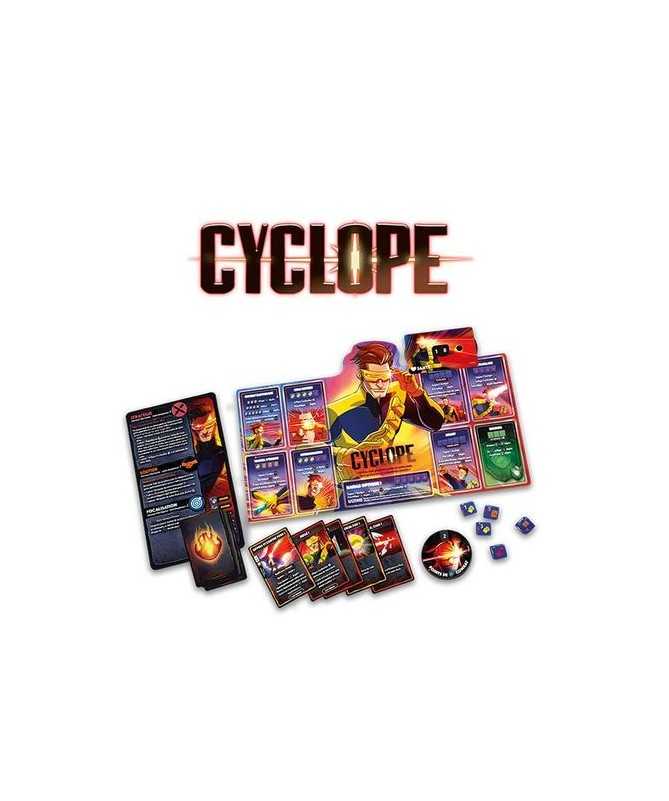 Dice Throne Marvel - Cyclope, Gambit, Malicia, Jean Grey