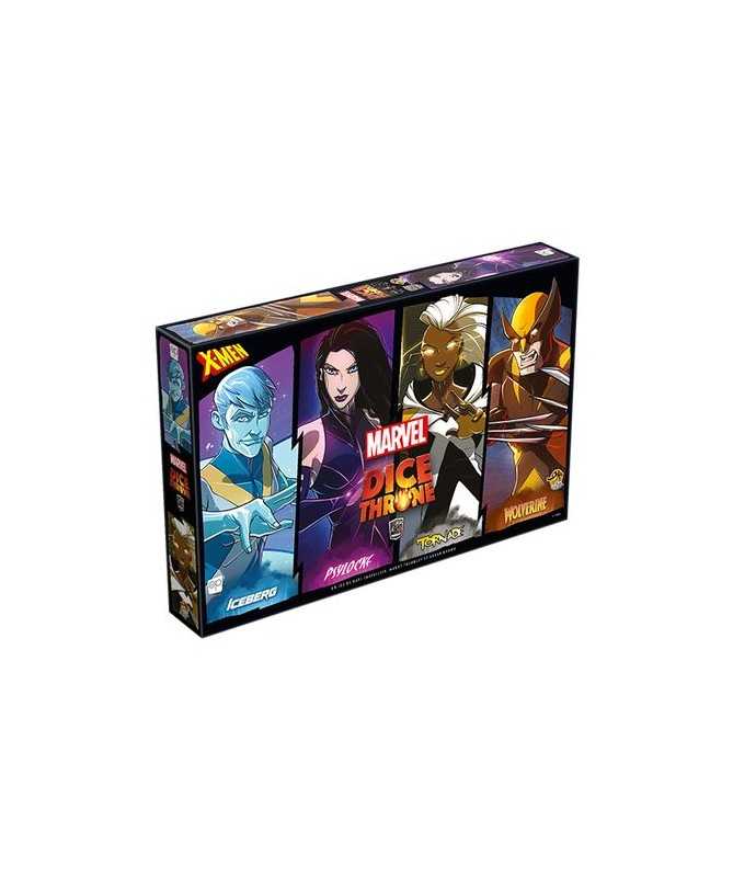 Dice Throne Marvel - Iceberg, Psylocke, Tornade, Wolverine