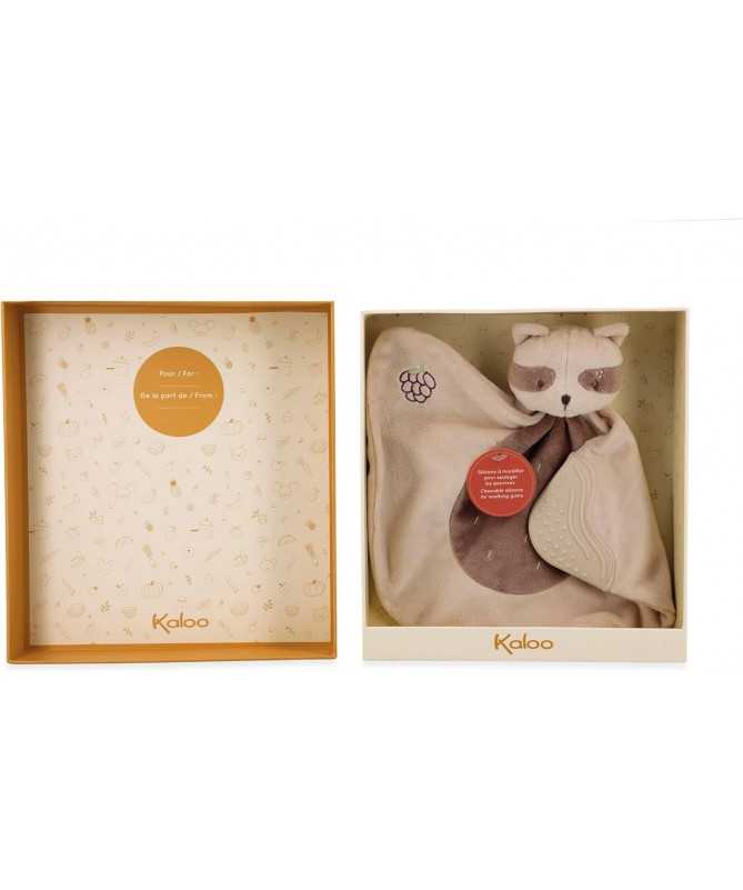 Doudou de dentition raton laveur