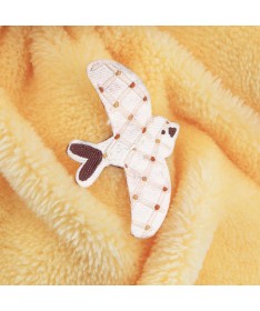 Patapouf - Lapin jaune 17 cm