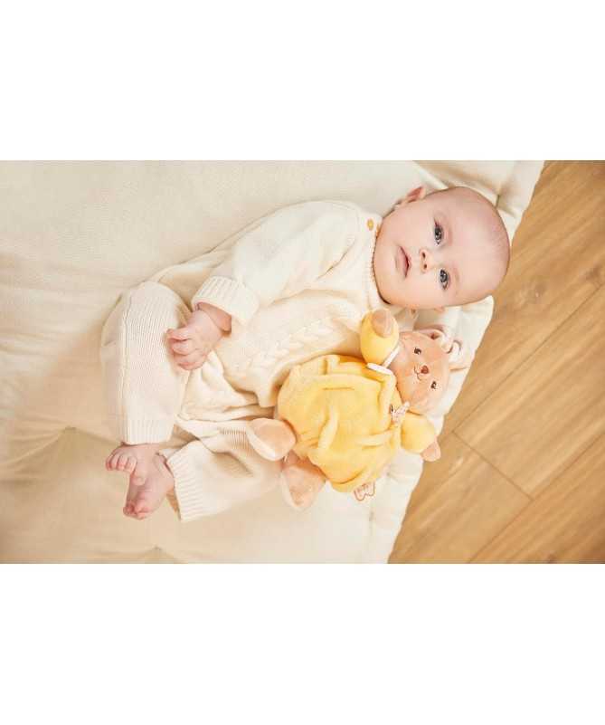 Patapouf - Lapin jaune 17 cm