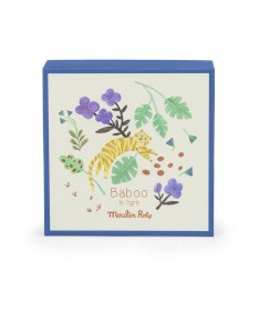 Doudou tigre Baboo La forêt Mawa