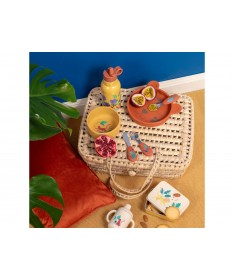 Set vaisselle silicone La forêt Mawa