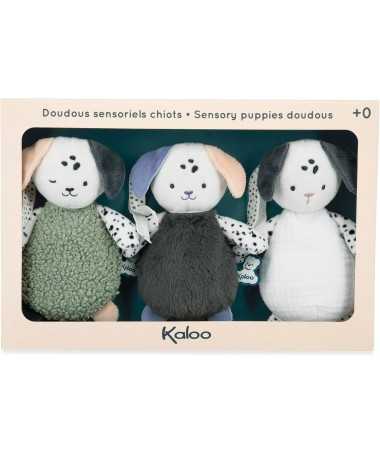 Doudous sensoriels - Chiots (Set de 3)