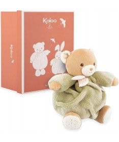 Patapouf ours vert - 17 cm