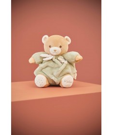 Patapouf ours vert - 17 cm