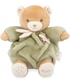 Patapouf ours vert - 17 cm