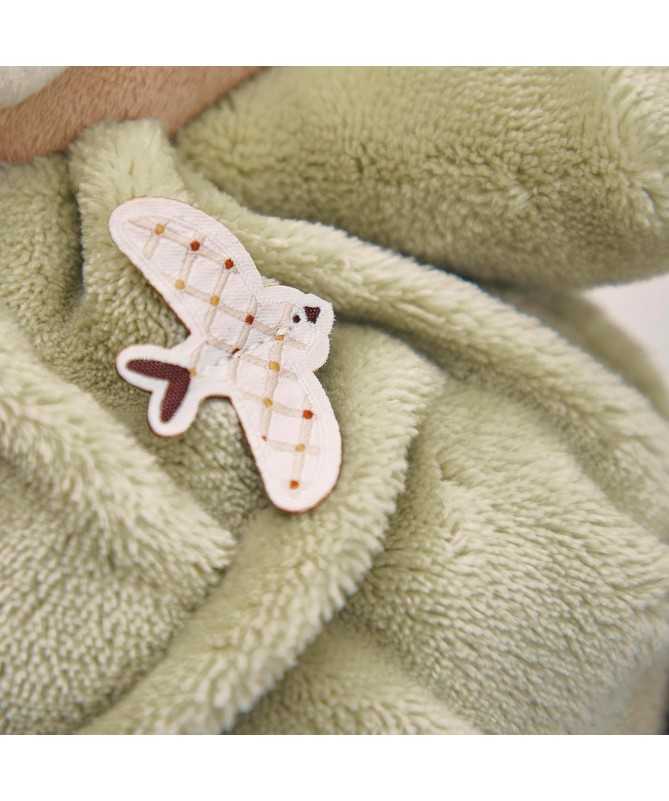 Patapouf ours vert - 17 cm