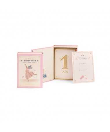 Cartes Mes 12 premiers mois La petite école de danse (30 cartes)