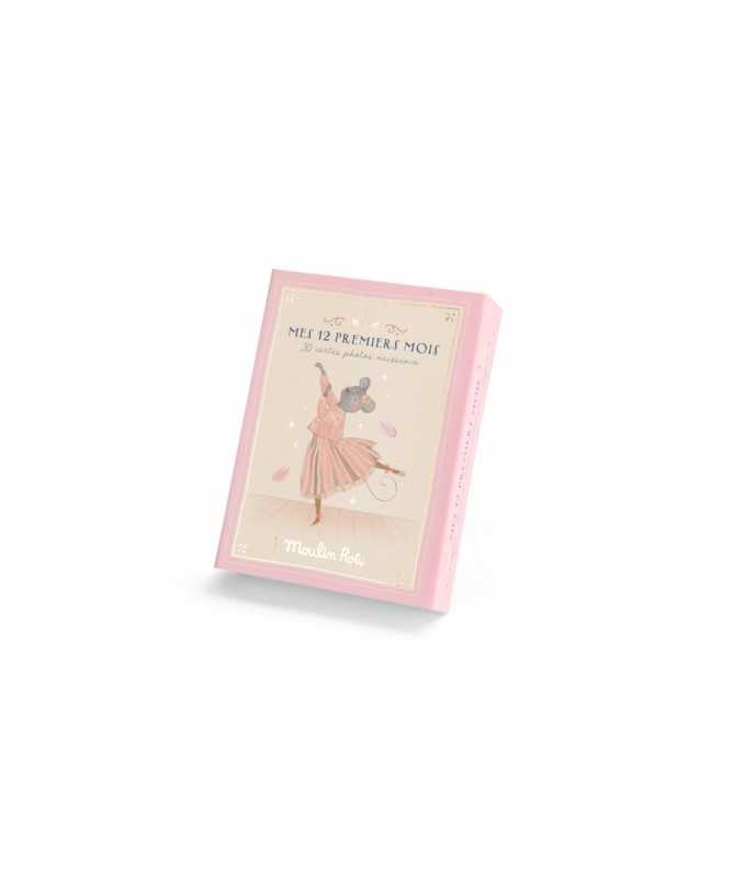 Cartes Mes 12 premiers mois La petite école de danse (30 cartes)