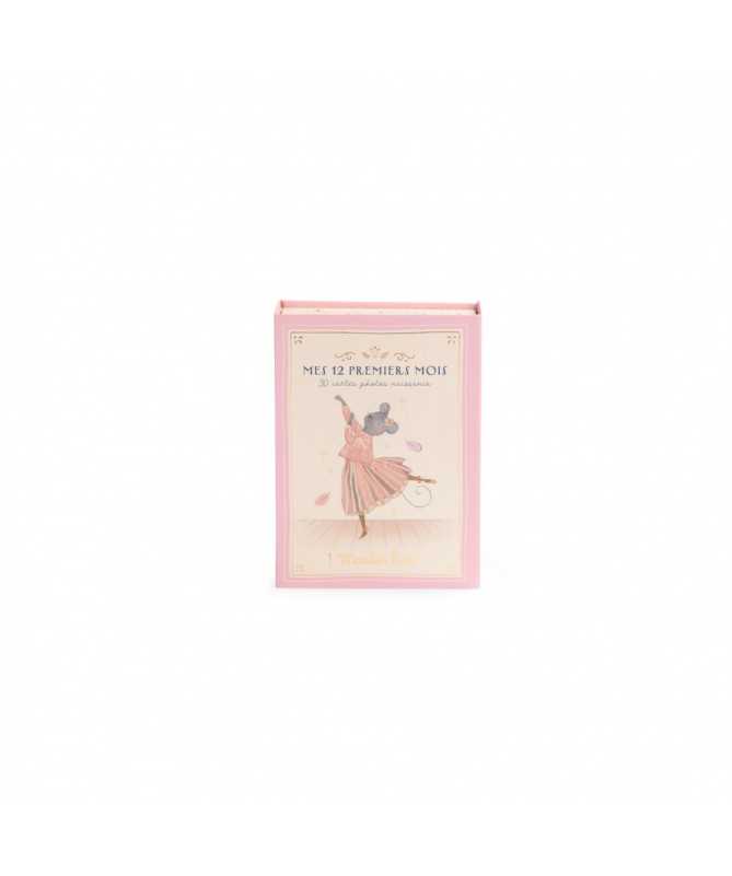 Cartes Mes 12 premiers mois La petite école de danse (30 cartes)