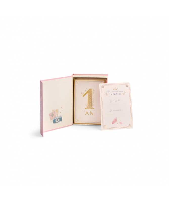 Cartes Mes 12 premiers mois La petite école de danse (30 cartes)
