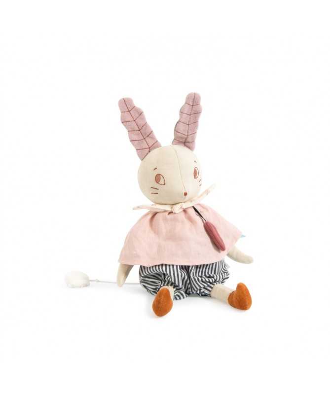 Poupée musique lapin - Après la pluie
