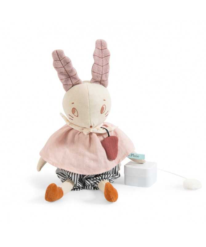 Poupée musique lapin - Après la pluie