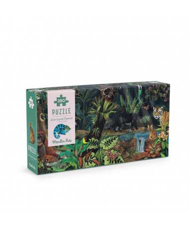 Puzzle Dans la forêt tropicale (350 pièces) Tout autour du monde