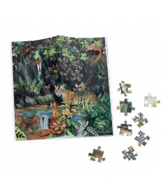 Puzzle Dans la forêt tropicale (350 pièces) Tout autour du monde
