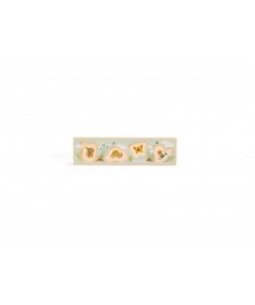 Puzzle encastrable 4 animaux - Trois petits lapins