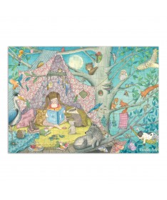 Puzzle La cabane secrète (100 pièces) Les Rosalies
