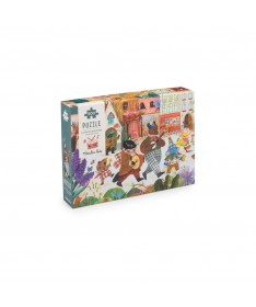 Puzzle la fête du Printemps (500 pièces) Les Minouchkas
