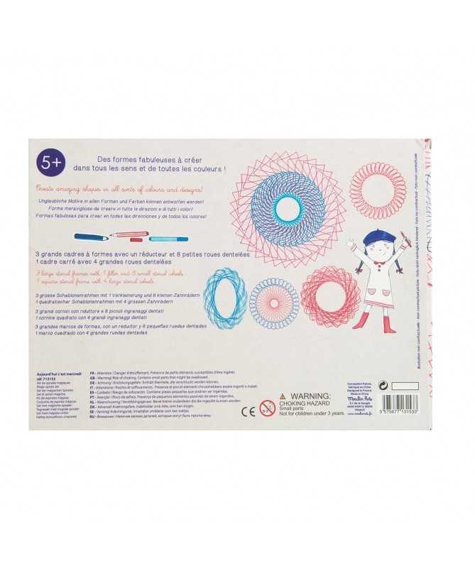Set de spirales magiques Aujourd'hui c'est mercred