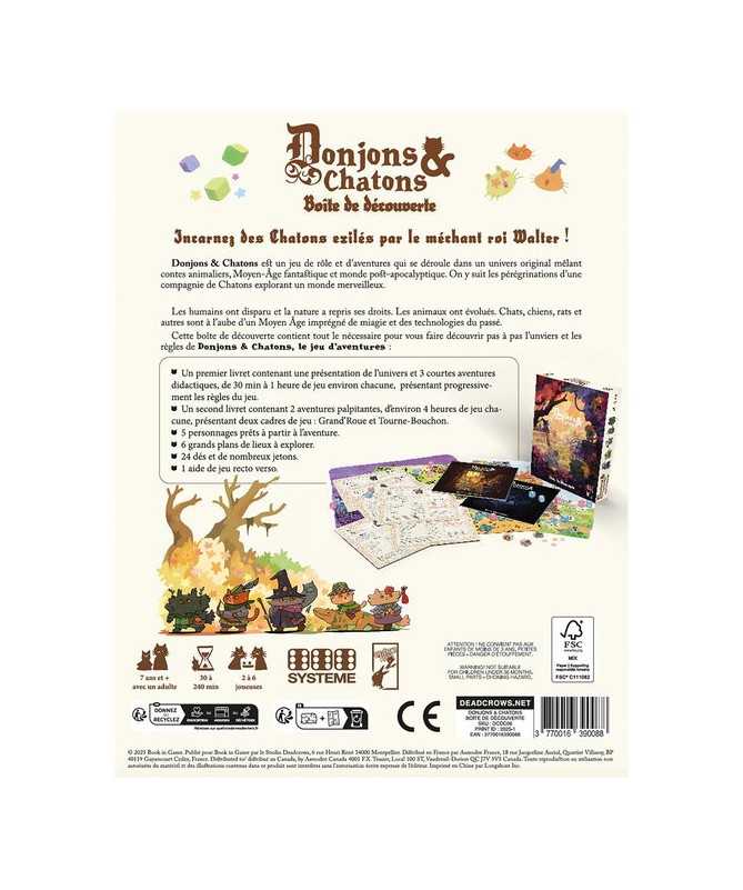 Donjons et Chatons - Boîte de Découverte