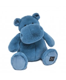 Peluche Hippopotame Blu - Bleu 40 cm
