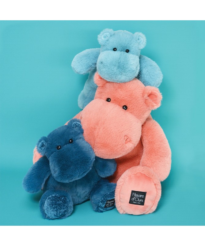 Peluche Hippopotame Hug - Terracotta 25 cm