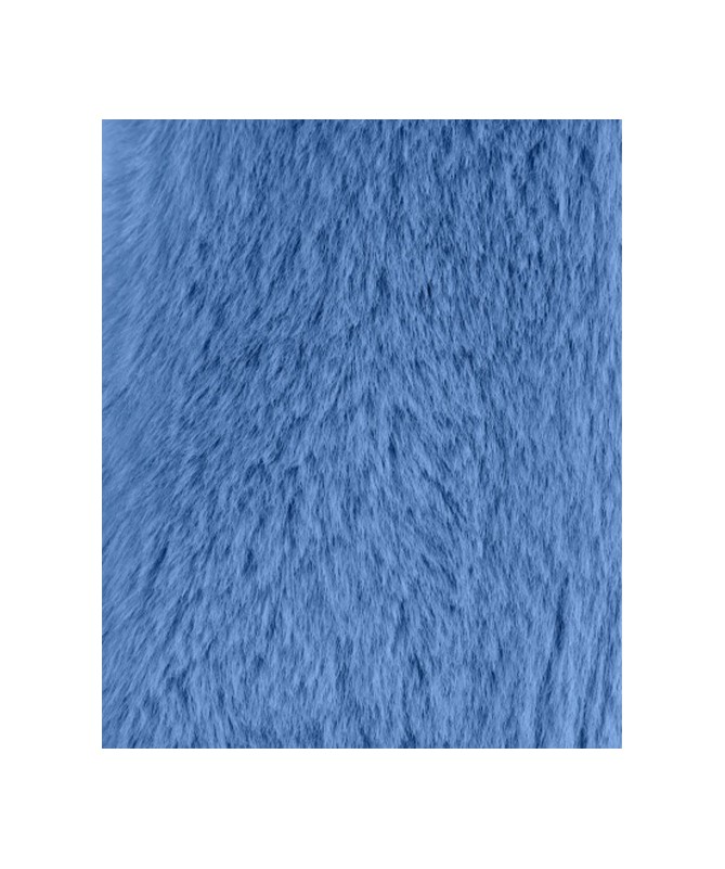 Peluche Lapin Fleurette - Bleu 25 cm