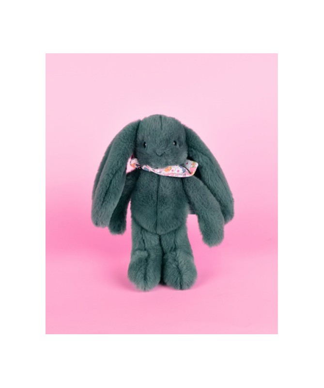 Peluche Lapin Fleurette - Eucalyptus 25 cm