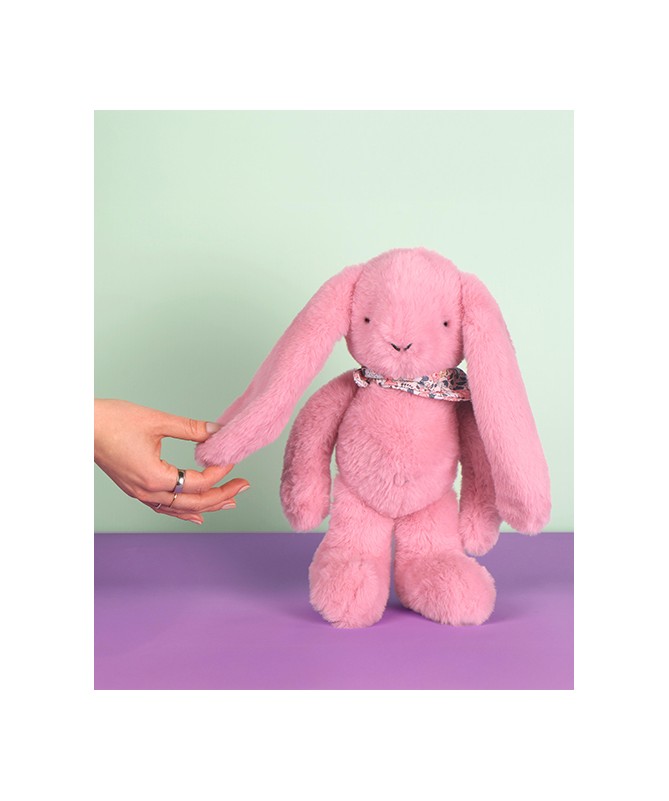 Peluche Lapin Fleurette - Grenadine 35 cm