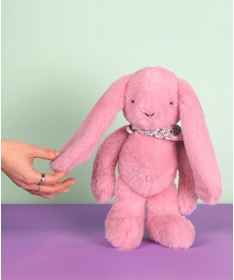 Peluche Lapin Fleurette - Grenadine 35 cm