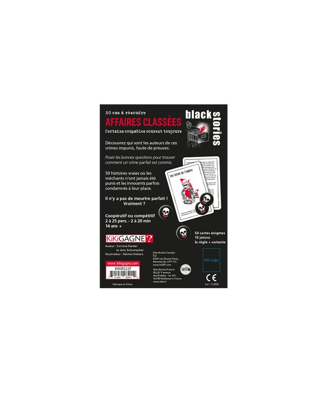 Black Stories - Affaires Classées