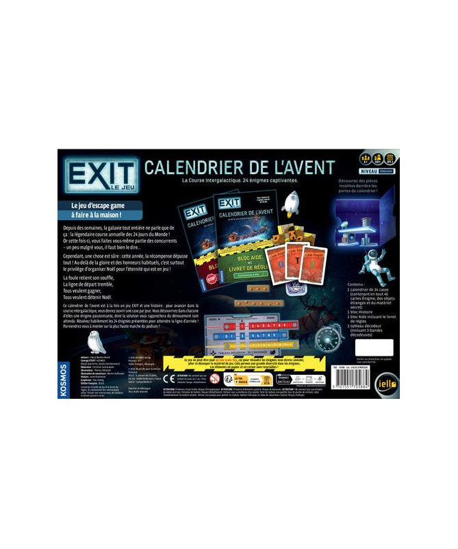 Exit - Calendrier de l'Avent - La Course Intergalactique