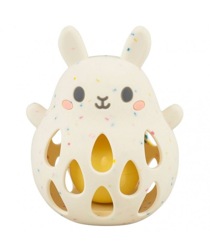 Hochet silicone Lapin