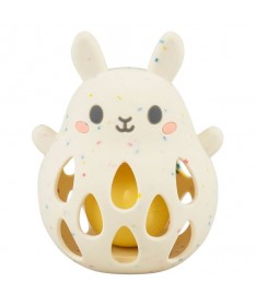 Hochet silicone Lapin