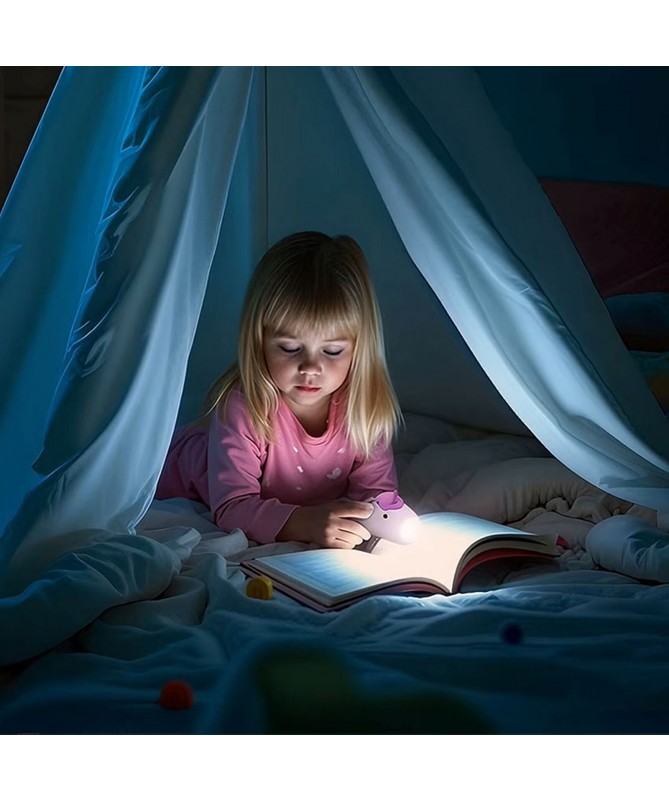 Lampe De Poche En Silicone - Licorne
