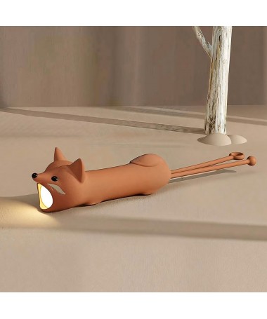 Lampe De Poche En Silicone - Renard
