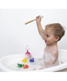 A la pêche aux poulpes - Jeu de bain