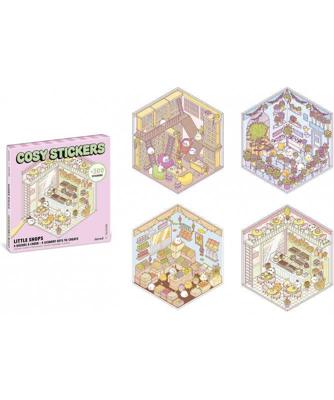 Cosy stickers - Little Shop