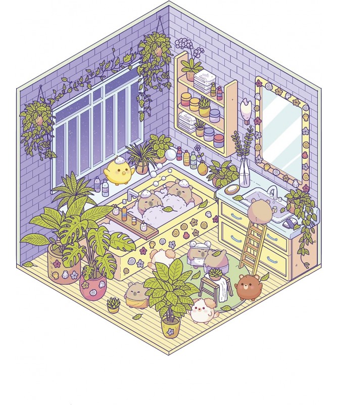 Cosy stickers - Lovely home